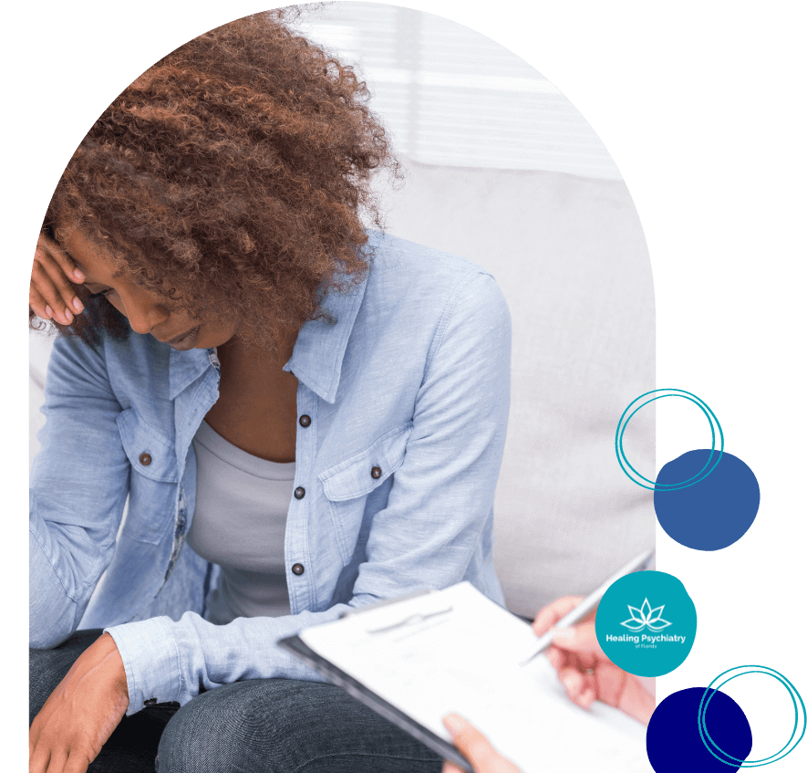 psychologist cbt near altamonte springs Client engaged in cognitive behavioral therapy with a therapist in Altamonte Springs.