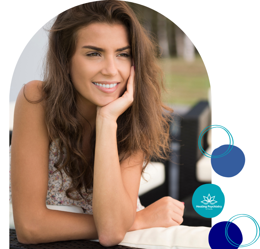 Smiling woman experiencing the benefits of medication management therapy in Altamonte Springs, reflecting a sense of hope and satisfaction with her treatment.