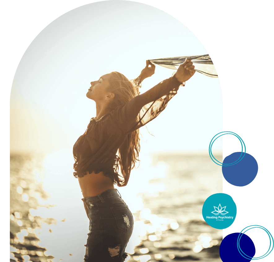 therapists that specialize in EMDR altamonte springs florida Person experiencing freedom and emotional release by the water after an EMDR therapy session in Altamonte Springs, embodying healing and renewal.