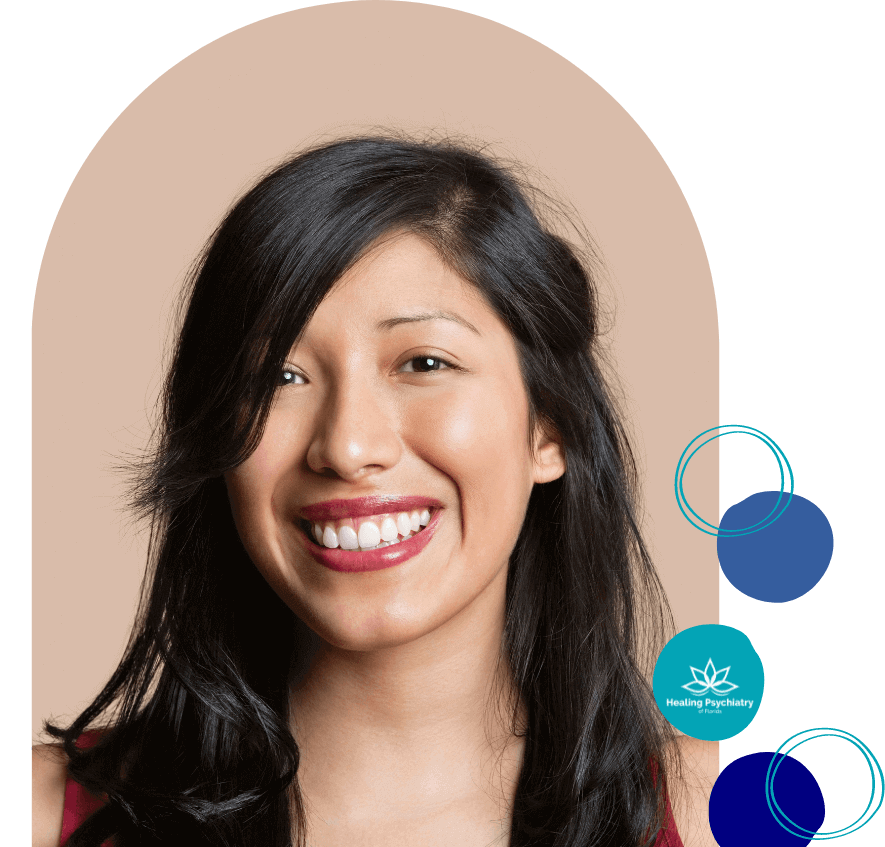 Woman exudes a renewed sense of calm after engaging in anxiety treatment in Sanford, showcasing the empowering impact of dedicated therapy on mental health.