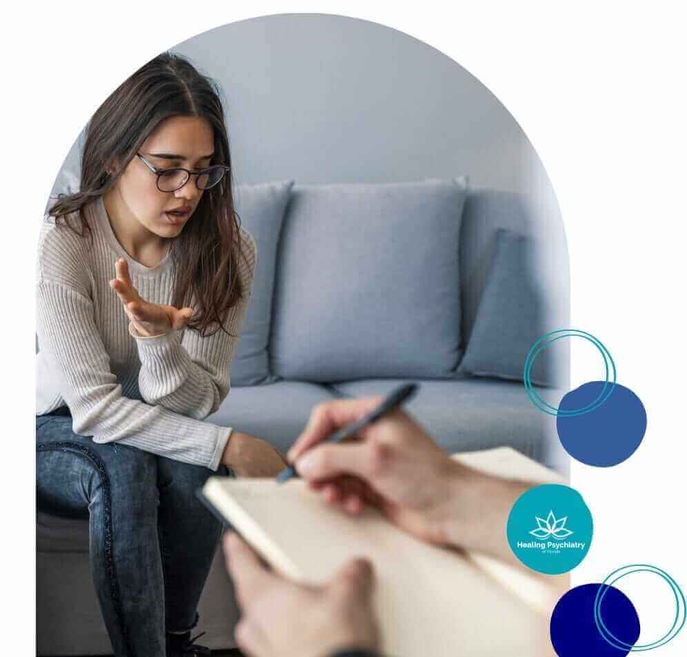 ADHD Therapy Winter Park Man diligently working, applying organizational skills from his OCD therapist in Altamonte Springs.