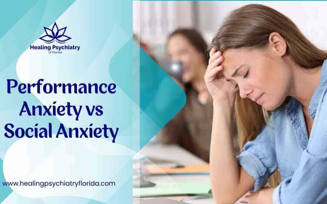Social Anxiety vs Performance Anxiety Insights
