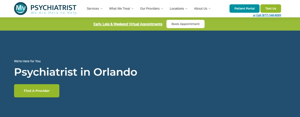 My Psychiatrist Orlando